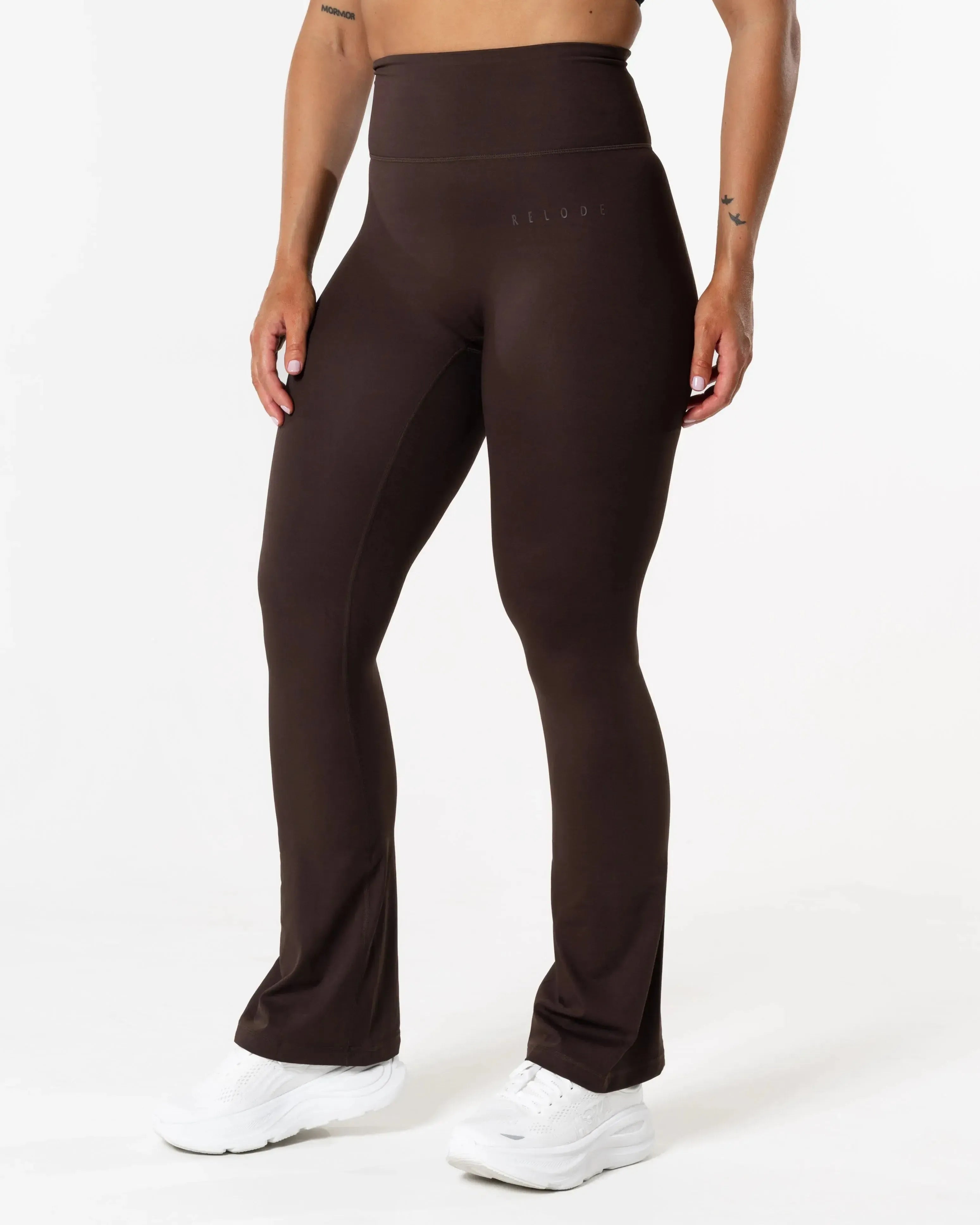 Clean Tights Flared - Brun